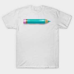 Turquoise Pencil T-Shirt